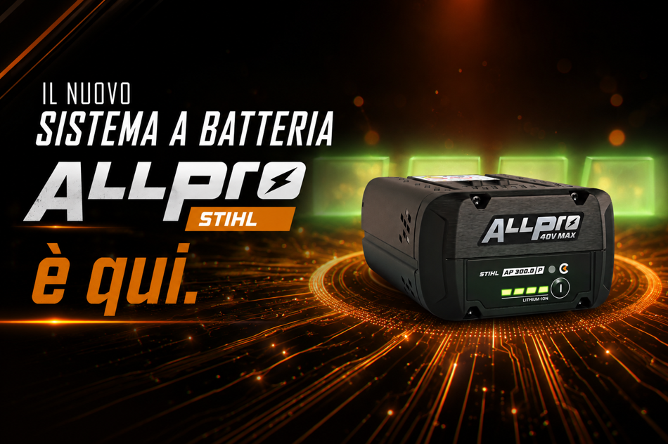 STIHL ALLPRO:  la nuova generazione di batterie è arrivata